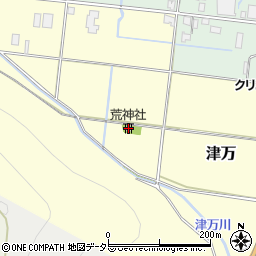 荒神社周辺の地図