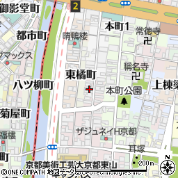 京都府京都市東山区豊浦町周辺の地図