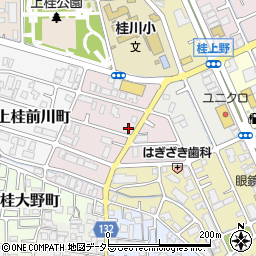 京都府京都市西京区上桂北ノ口町周辺の地図