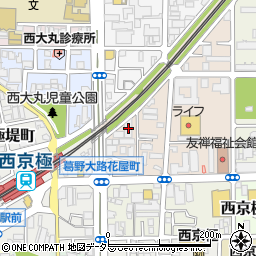 リック株式会社　京都営業所周辺の地図