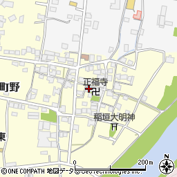 兵庫県宍粟市山崎町野195周辺の地図