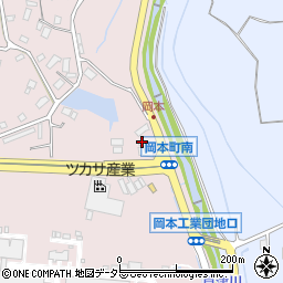 森正商事株式会社　グリーンヒル岡本ＳＳ周辺の地図