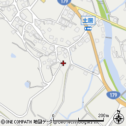 岡山県美作市土居2261-4周辺の地図