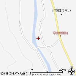 愛知県新城市玖老勢下林周辺の地図