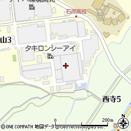 タキロンシーアイ株式会社滋賀工場周辺の地図