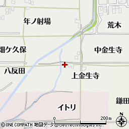 京都府亀岡市曽我部町犬飼上金生寺16周辺の地図