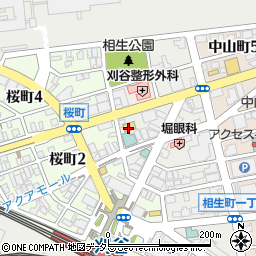 べこたん　刈谷本店周辺の地図