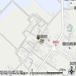 滋賀県湖南市朝国607周辺の地図