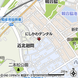 愛知県知多市朝倉町134周辺の地図