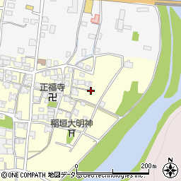 兵庫県宍粟市山崎町野周辺の地図