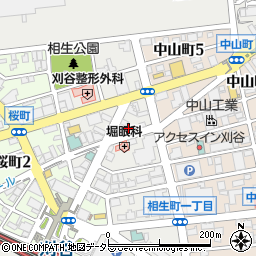 cafe berry 刈谷駅店周辺の地図