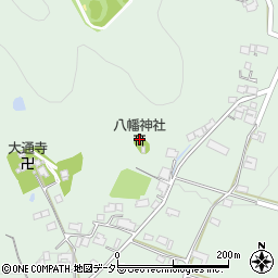 八幡神社周辺の地図