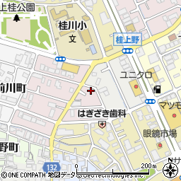 京都府京都市西京区上桂北ノ口町101周辺の地図