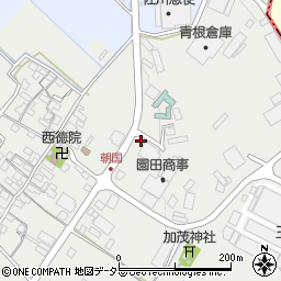 滋賀県湖南市朝国195周辺の地図
