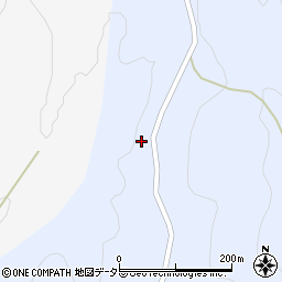 愛知県新城市作手岩波宮ノ入周辺の地図