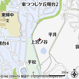 京都府亀岡市篠町森上宮ノ谷周辺の地図
