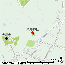 八幡神社周辺の地図