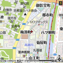 京都府京都市下京区聖真子町170周辺の地図