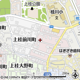 京都府京都市西京区上桂北ノ口町93-3周辺の地図