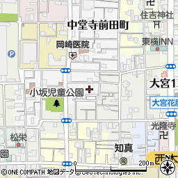 京都府京都市下京区小坂町16-7周辺の地図