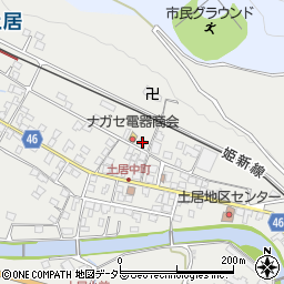 岡山県美作市土居3123周辺の地図