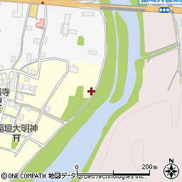 兵庫県宍粟市山崎町野41周辺の地図