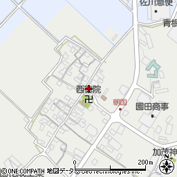 滋賀県湖南市朝国655周辺の地図