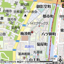 京都府京都市下京区聖真子町169周辺の地図