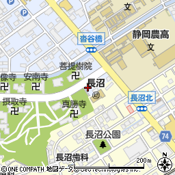 静岡県静岡市葵区沓谷1344周辺の地図