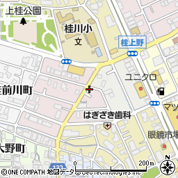 京都府京都市西京区上桂北ノ口町97周辺の地図