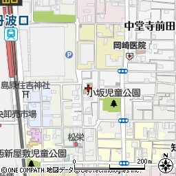 京都市公設民営老人福祉施設島原老人デイサービスセンター周辺の地図