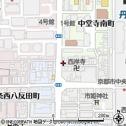 京都府京都市下京区朱雀分木町3周辺の地図