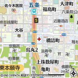 京都カナリア手芸店周辺の地図