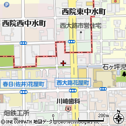 京都府京都市下京区西七条掛越町53周辺の地図