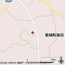 広島県庄原市東城町加谷783周辺の地図