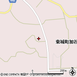 広島県庄原市東城町加谷782周辺の地図