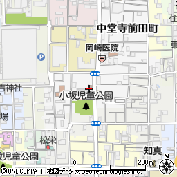 京都府京都市下京区小坂町周辺の地図