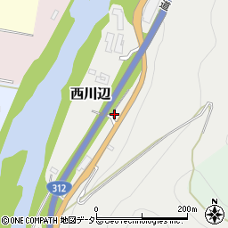 兵庫県神崎郡市川町西川辺12周辺の地図