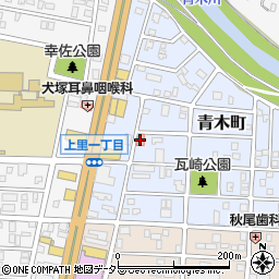 青木橋杉山歯科医院周辺の地図