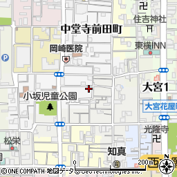 京都府京都市下京区小坂町16-21周辺の地図