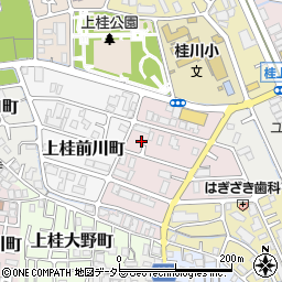 京都府京都市西京区上桂北ノ口町93-5周辺の地図