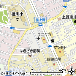京都府京都市西京区桂上野南町周辺の地図