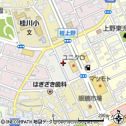 京都府京都市西京区桂上野南町周辺の地図