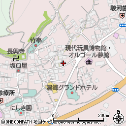 英田交通株式会社　湯郷温泉営業所周辺の地図