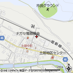 岡山県美作市土居3168周辺の地図