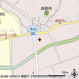 ファミリーマート水口北山店周辺の地図