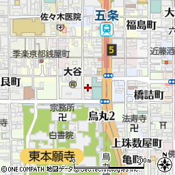 東浅井詰所周辺の地図
