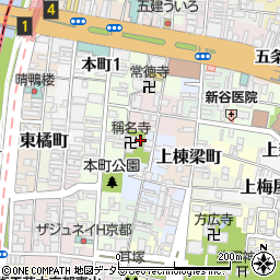 京都府京都市東山区蛭子町北組周辺の地図