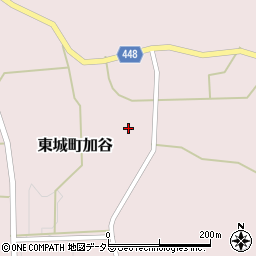 広島県庄原市東城町加谷293周辺の地図