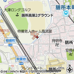 滋賀県大津市相模町10周辺の地図